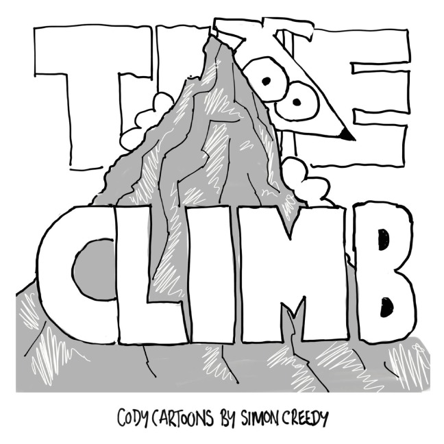 THE CLIMB: Cody learns to climb and gains a valuable life lesson