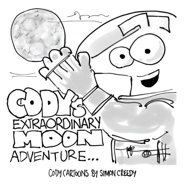 CODYS EXTRAORDINARY MOON ADVENTURE: Cody goes to the moon to find it is made of cheese