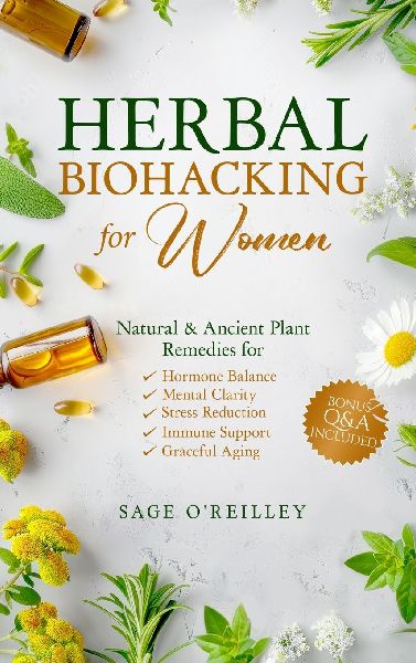 Herbal Biohacking for Women: Natural & Ancient Plant Remedies for Hormone Balance, Mental Clarity, Stress Reduction, Immune Support and Graceful Aging