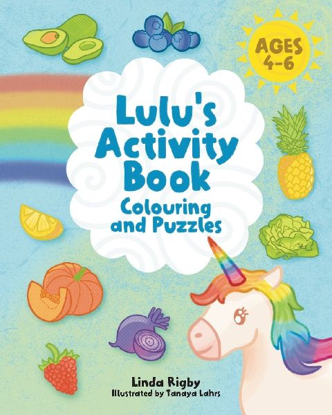 Lulus Activity Book: Lulus Rainbow Feast Vol 2