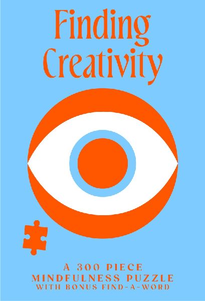 Hold Your Piece: Finding Creativity: A 300 Piece Mindfulness Puzzle with Bonus Find-A-Word