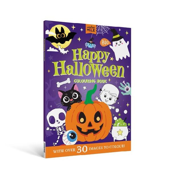 Happy Halloween Colouring Book: Halloween Colouring Book