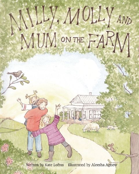Milly, Molly and Mum on the Farm