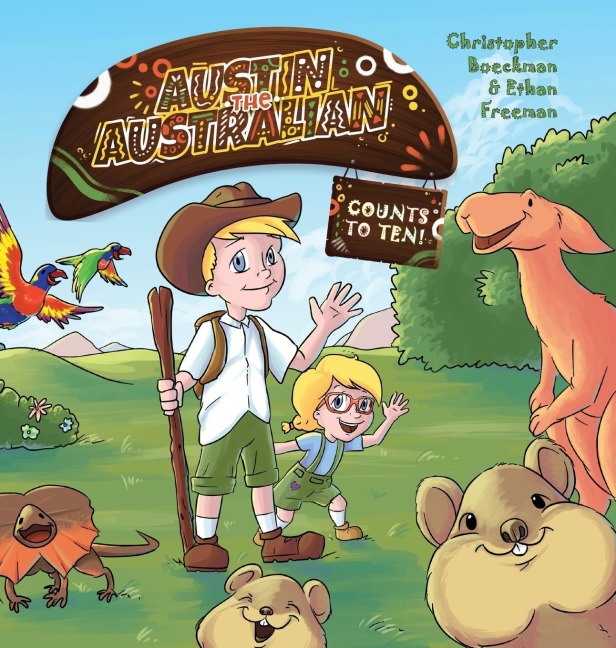 Austin the Australian: Counts to Ten!