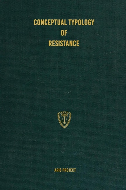 Conceptual Typology of Resistance