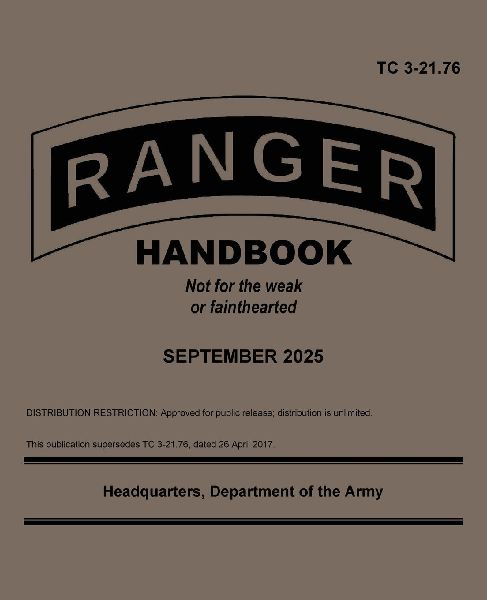 TC 3-21.76 Ranger Handbook September 2025