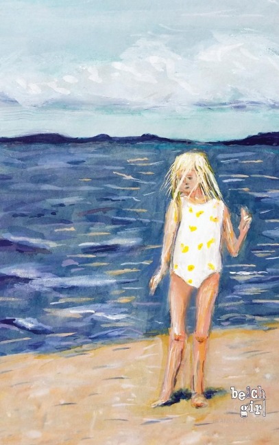 Beach Girl: Blank Notebook