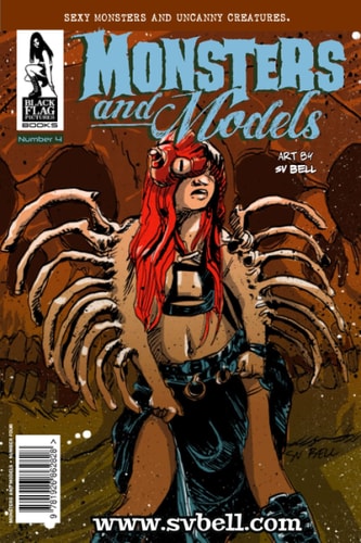 Monsters & Models - Volume 4 Sketchbook by Sv Bell