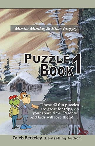 Moshe Monkey and Elias Froggy Puzzle Book 1