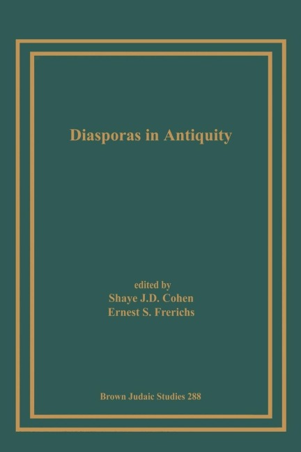 Diasporas in Antiquity