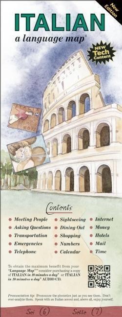 Italian a Language Map: Quick Reference Phrase Guide for Beginning and Advanced Use. Words and Phrases in English, Italian, and Phonetics for Easy Pronunciation. Italian Language at Your Fingertips for Travel and Communicating. Publisher: Bilingual Books,