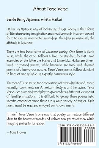 Terse Verse A Collection of Poetry by C. Tom Howes