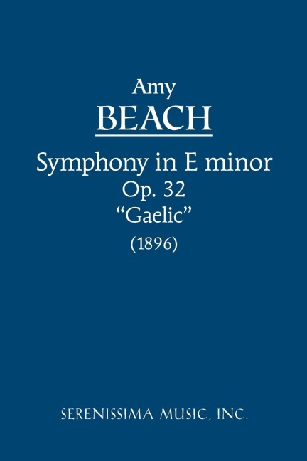 Symphony in E-minor, Op.32 'Gaelic': Study score