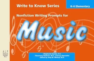 Write to Know: Nonfiction Writing Prompts for Elementary Music