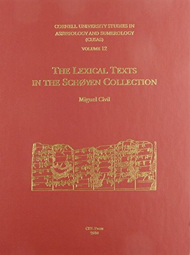 The Lexical Texts in the Schøyen Collection