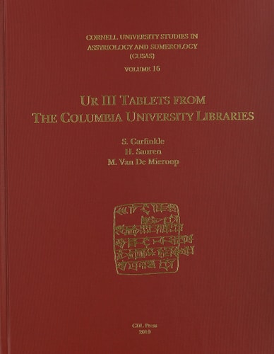 Ur III Tablets from the Columbia University Libraries