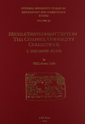 Middle Babylonian Texts in the Cornell University Collections