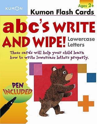 ABCs Lowercase Write and Wipe Flash Cards