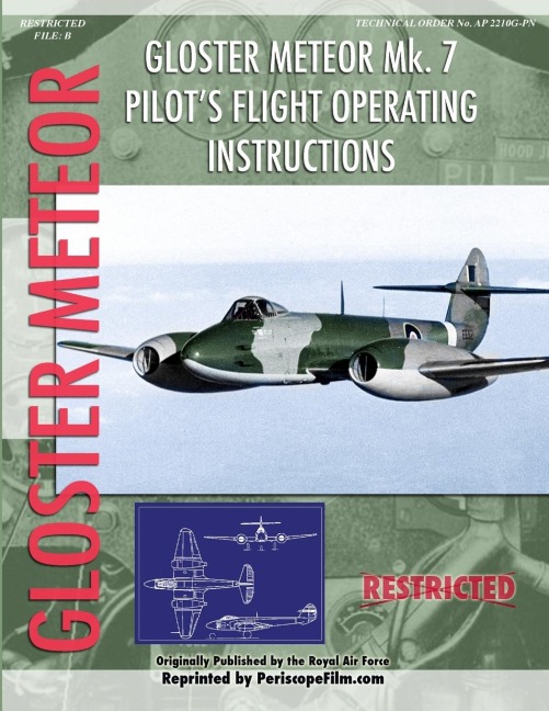 Gloster Meteor Pilots Flight Operating Instructions