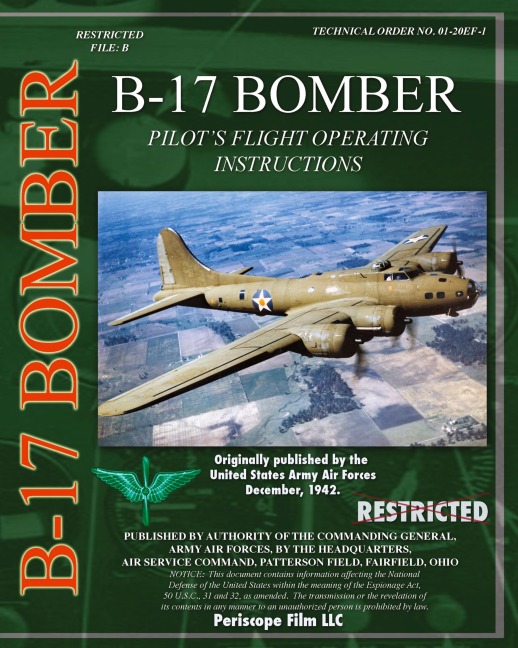 B-17 Pilots Flight Operating Instructions