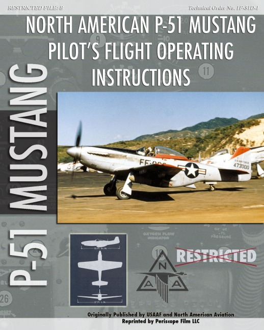 P-51 Mustang Pilots Flight Operating Instructions