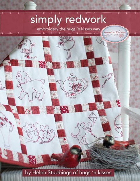 Simply Redwork: Embroidery the Hugs n Kisses Way