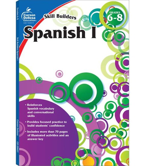 Spanish I, Grades 6 - 8 (Skill Builders)