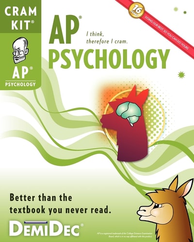 AP Psychology Cram Kit Better Than the Textbook You Never Read.