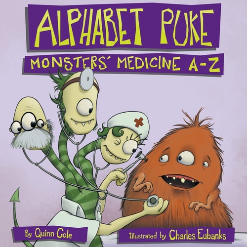 Alphabet Puke Monsters' Medicine A-Z
