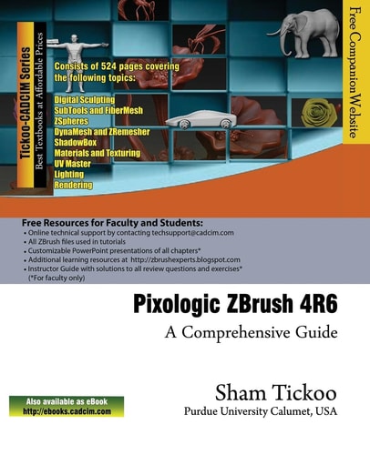 Pixologic ZBrush 4R6 A Comprehensive Guide
