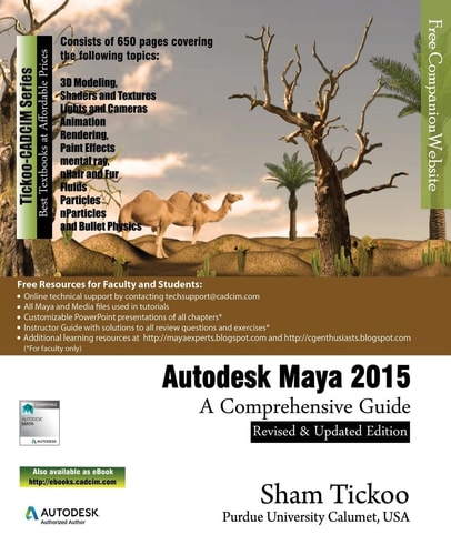 Autodesk Maya 2015 A Comprehensive Guide