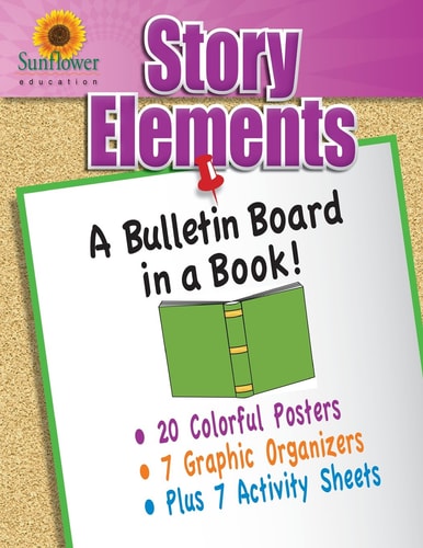 Story Elements A Bulletin Board in a Book!
