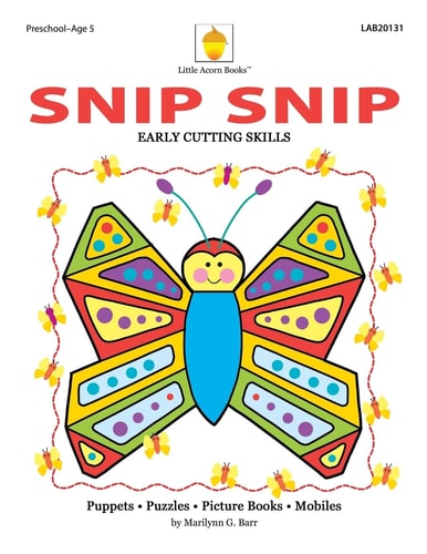 Snip Snip Early Cutting & Readiness Skills Practice