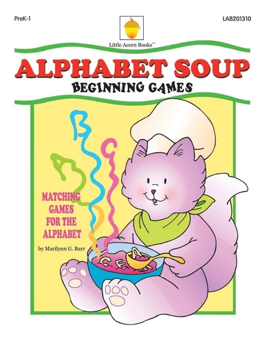 Alphabet Soup Matching Games for the Alphabet
