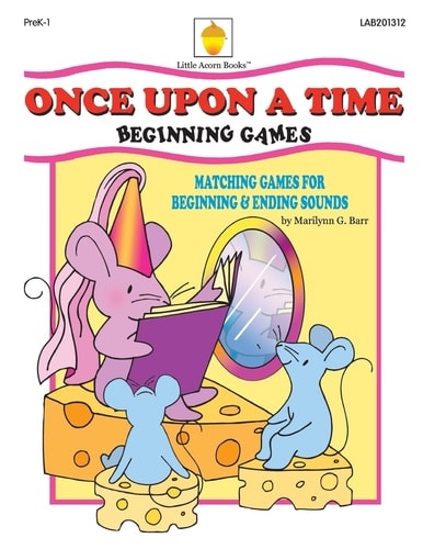 Once Upon a Time Matching Games for Beginning and Ending Sounds