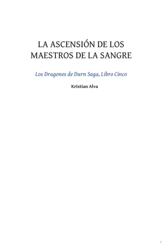 La Ascensión de los Maestros de la Sangre