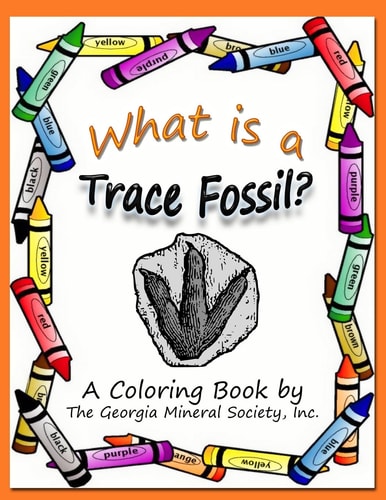 What Is a Trace Fossil? A Coloring Book by the Georgia Mineral Society, Inc.
