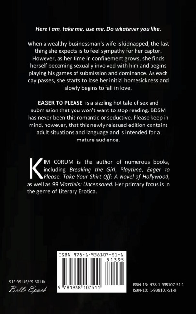 Eager to Please A Novel of Bdsm Erotica