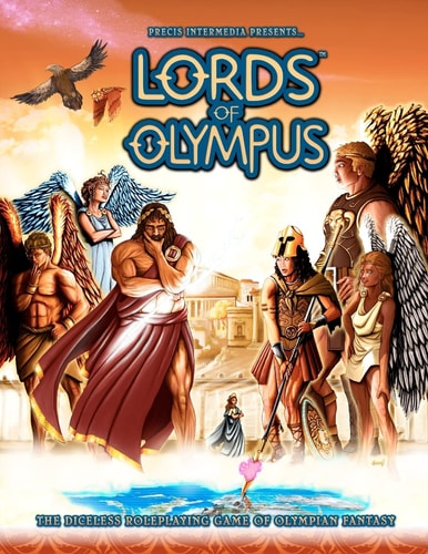 Lords of Olympus The Diceless Roleplaying Game of Olympian Fantasy