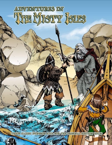 Adventures in the Misty Isles Three Classic Dungeon Kits