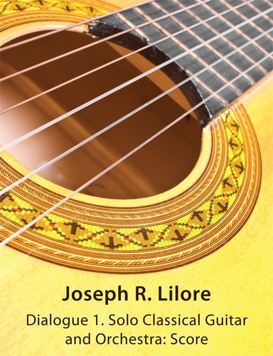 Dialogue 1 Solo Classical Guitar and Orchestra: Score