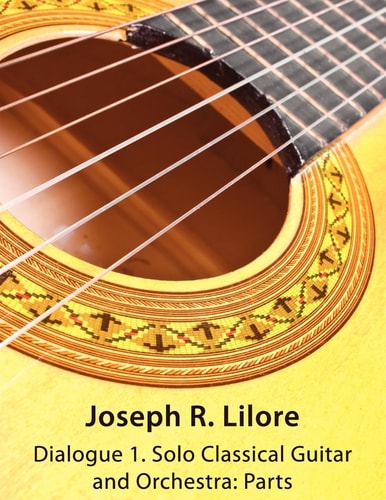 Dialogue 1 Solo Classical Guitar and Orchestra: Parts