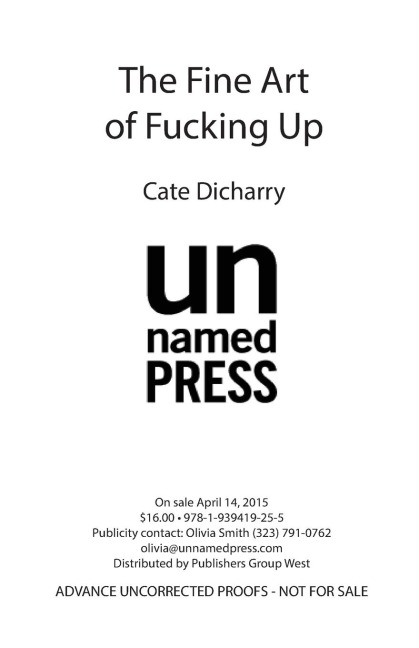 The Fine Art of Fucking Up