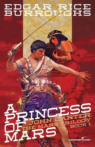 A Princess of Mars 100th Anniversary Black and White Illustrated Edition