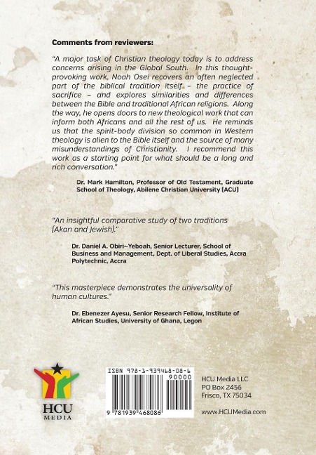 Asante - Old Testament Sacrificial Systems - A Comparison: Commemorative Edition
