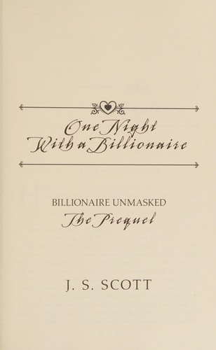 Billionaire Unmasked The Billionaire's Obsession Jason