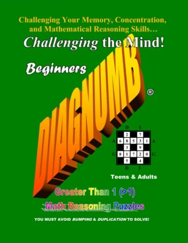 Diagnumb Beginners Greater Than 1 (>1) Math Reasoning Puzzles