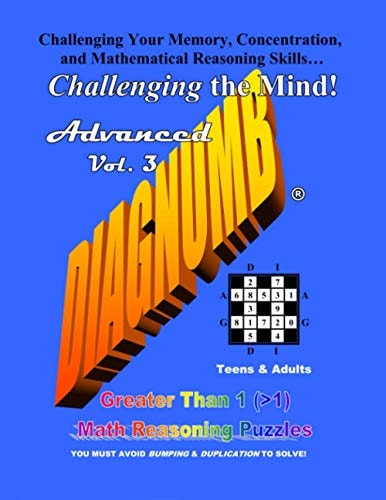 Diagnumb Advanced Vol. 3 Greater Than 1 (>1) Math Reasoning Puzzles