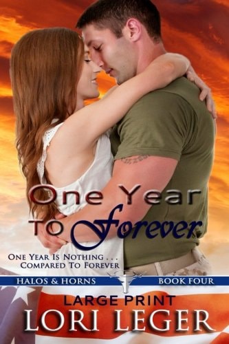 One Year to Forever - Large Print Halos & Horns: Book Four