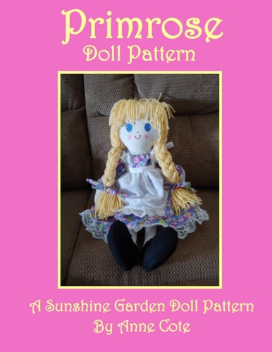 Primrose Doll Pattern A Sunshine Garden Doll Pattern
